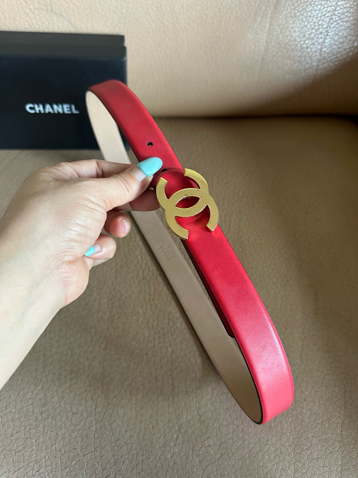 Iconic Double-C Buckle Belt