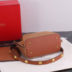 Handwoven Studded Tote Bag