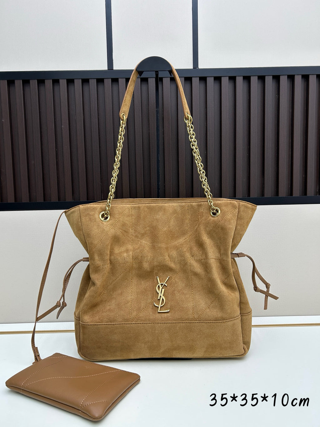 Jamie 4.3 Large Pochon – Drawstring Bucket Shoulder Bag