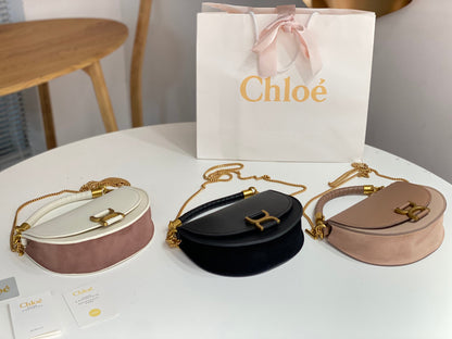 Chl0é Marcie Mini Leather Bag