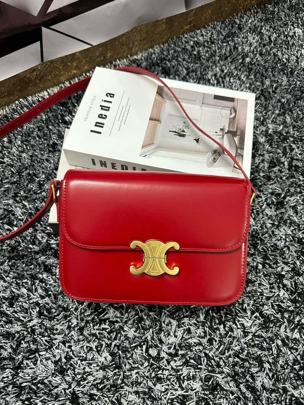 Triomph Classic Flap Shoulder Bag – Timeless Edition