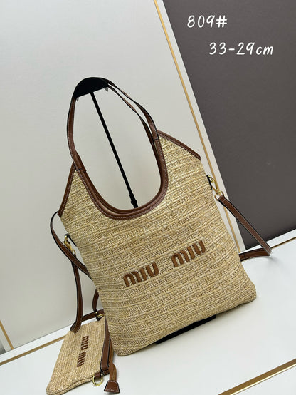 Miu*Miu Straw Bag