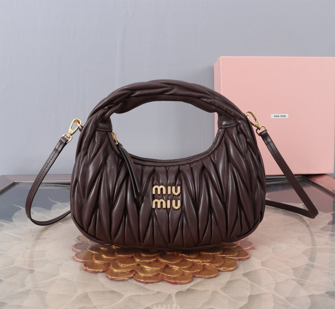 Premium Quilted Soft Leather Shoulder Bag – JY