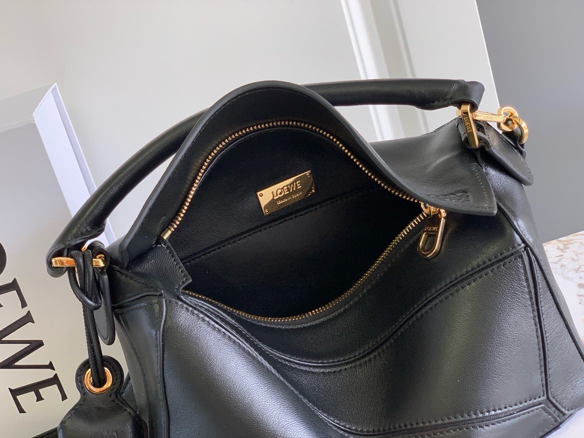 Premium Lambskin Geometric Puzzle Bag [Premium Quality]