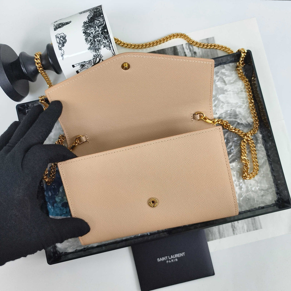 YS Mini Envelope Bag with Chain Strap  (Premium quality )