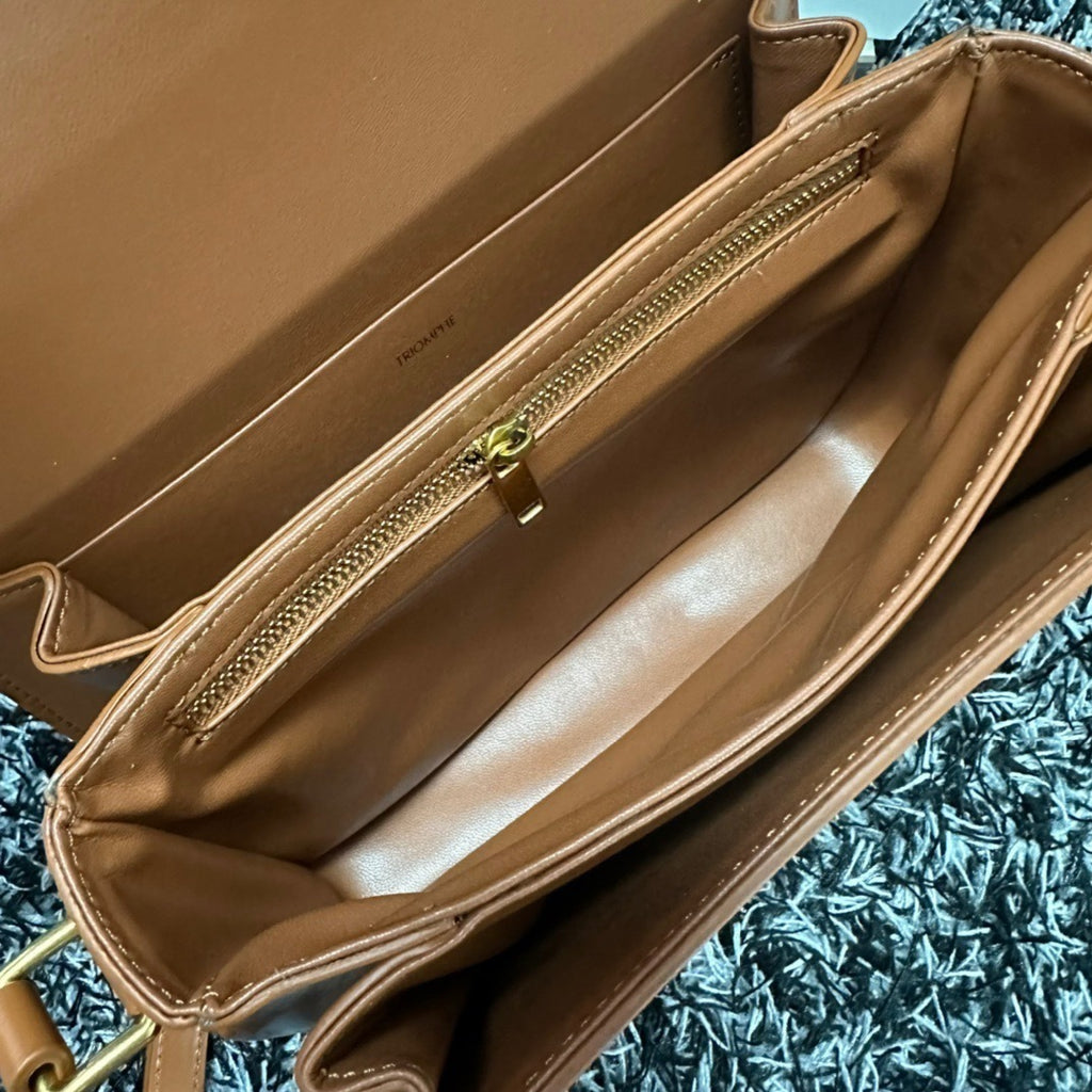 Triomph Classic Flap Shoulder Bag – Timeless Edition