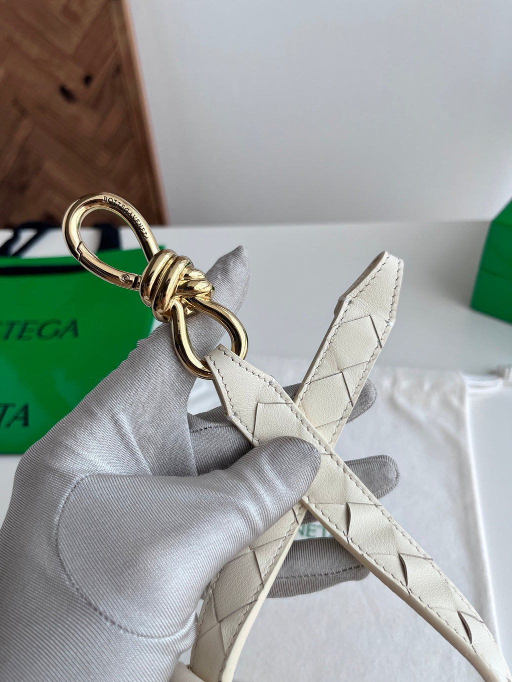 Woven Intrecciato Belt | Knot Buckle | 2.0cm | 2026