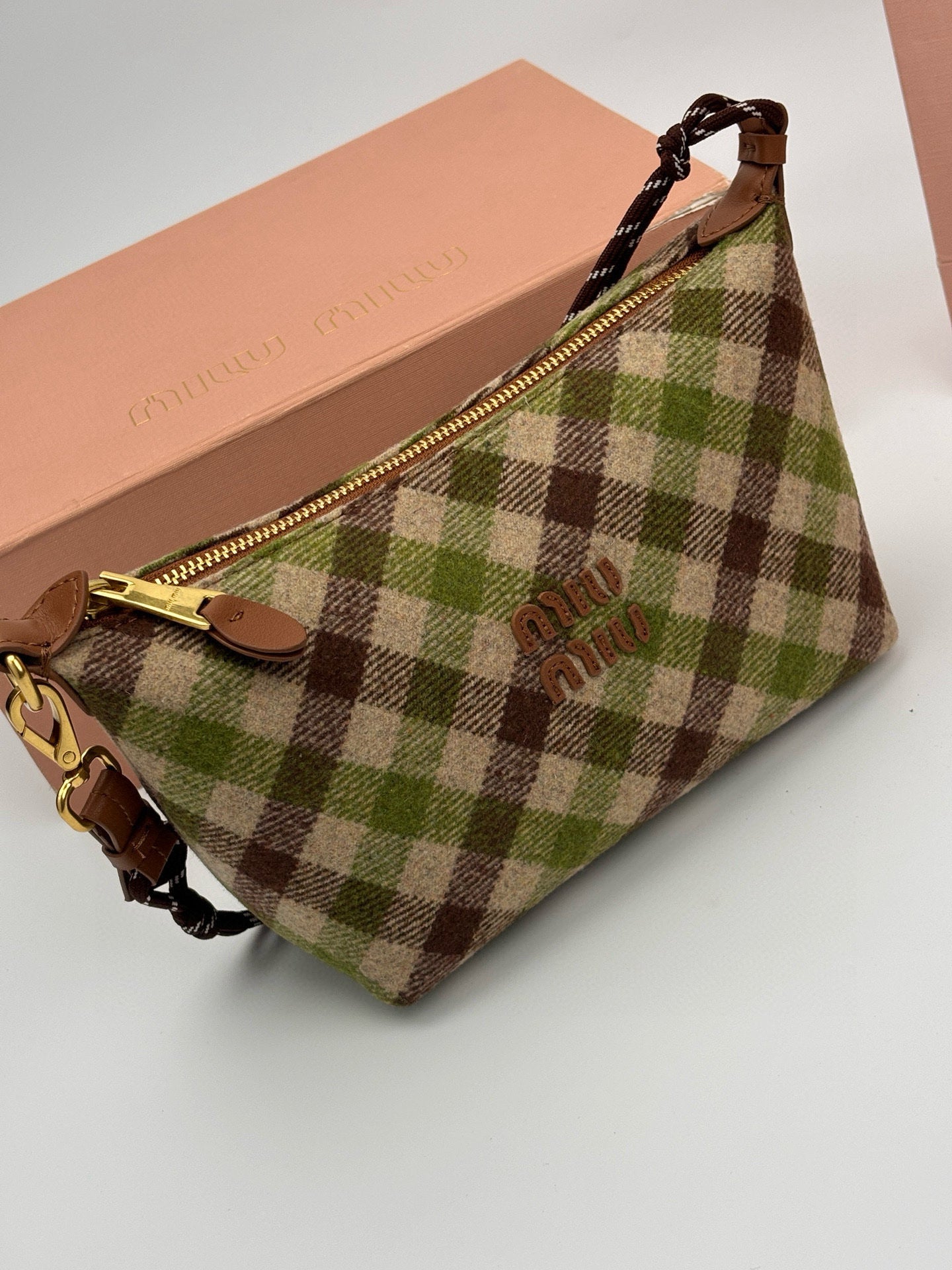Plaid Mini Lunch Box Bag – Autumn/Winter Limited Edition