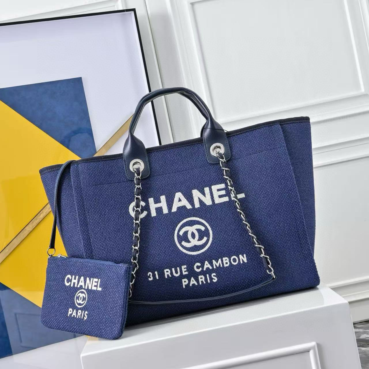 Luxury Canvas Tote (AS3257) – Limited Edition