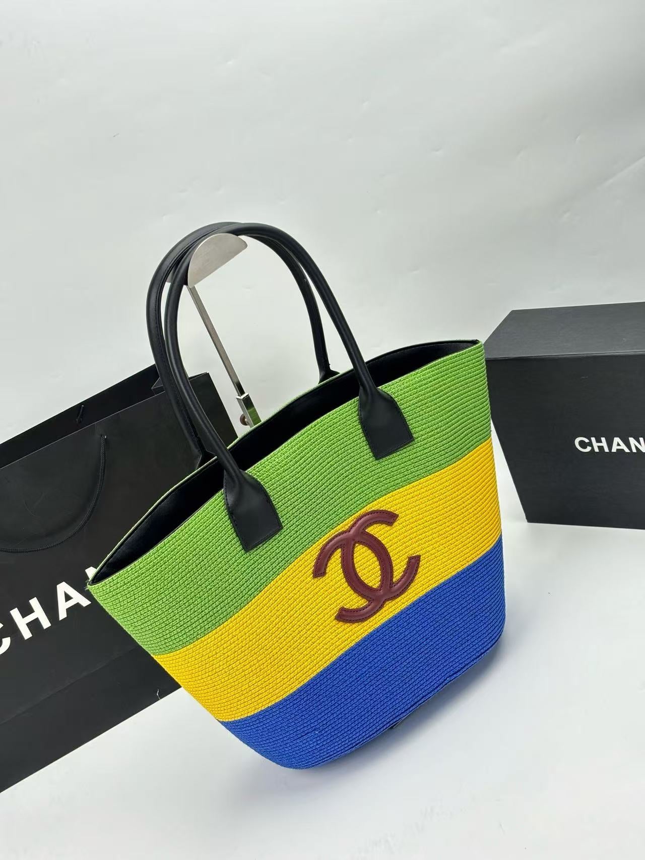 🌊 Beach Woven Tote Bag ✨