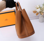 Garden Party Tote — Genuine Cowhide Leather (Premium quality)