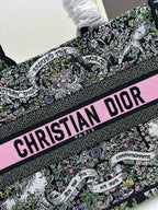 Art-Inspired Embroidered Tote Book