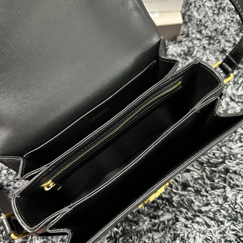 Triomph Classic Flap Shoulder Bag – Timeless Edition