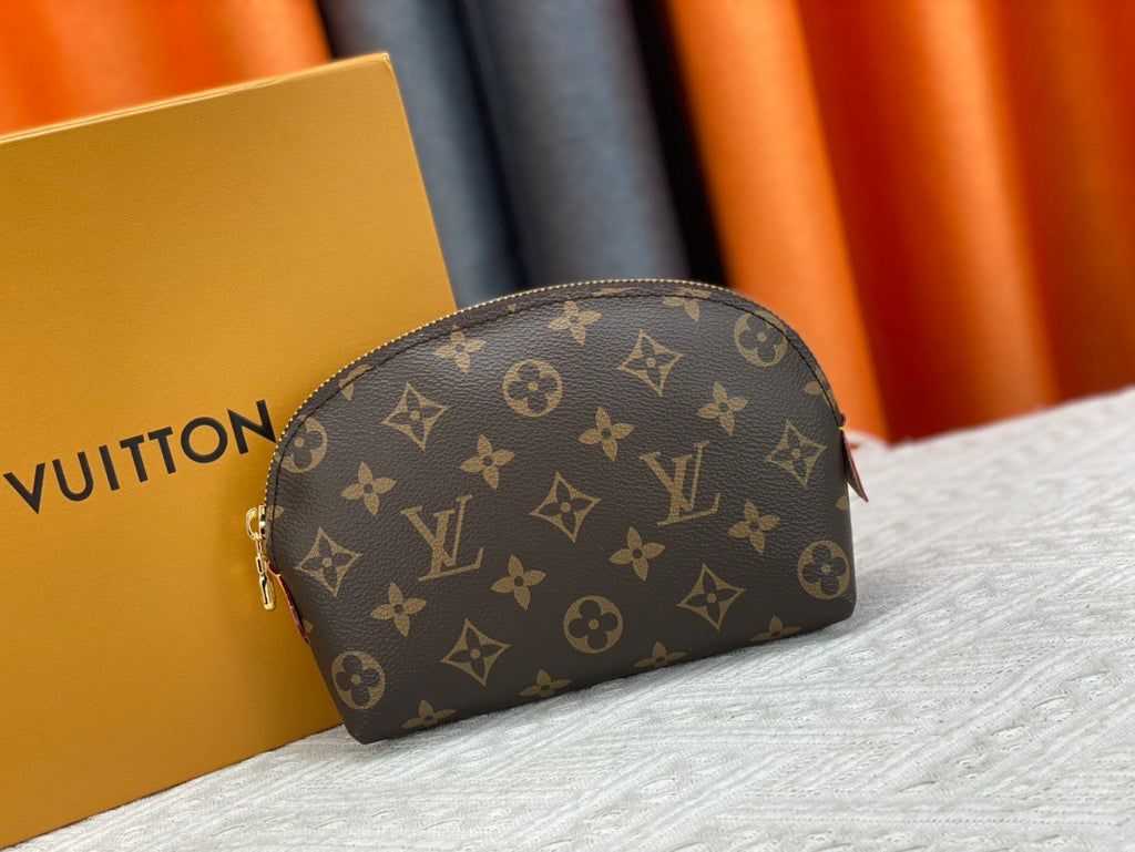Monogram Canvas Cosmetic Pouch