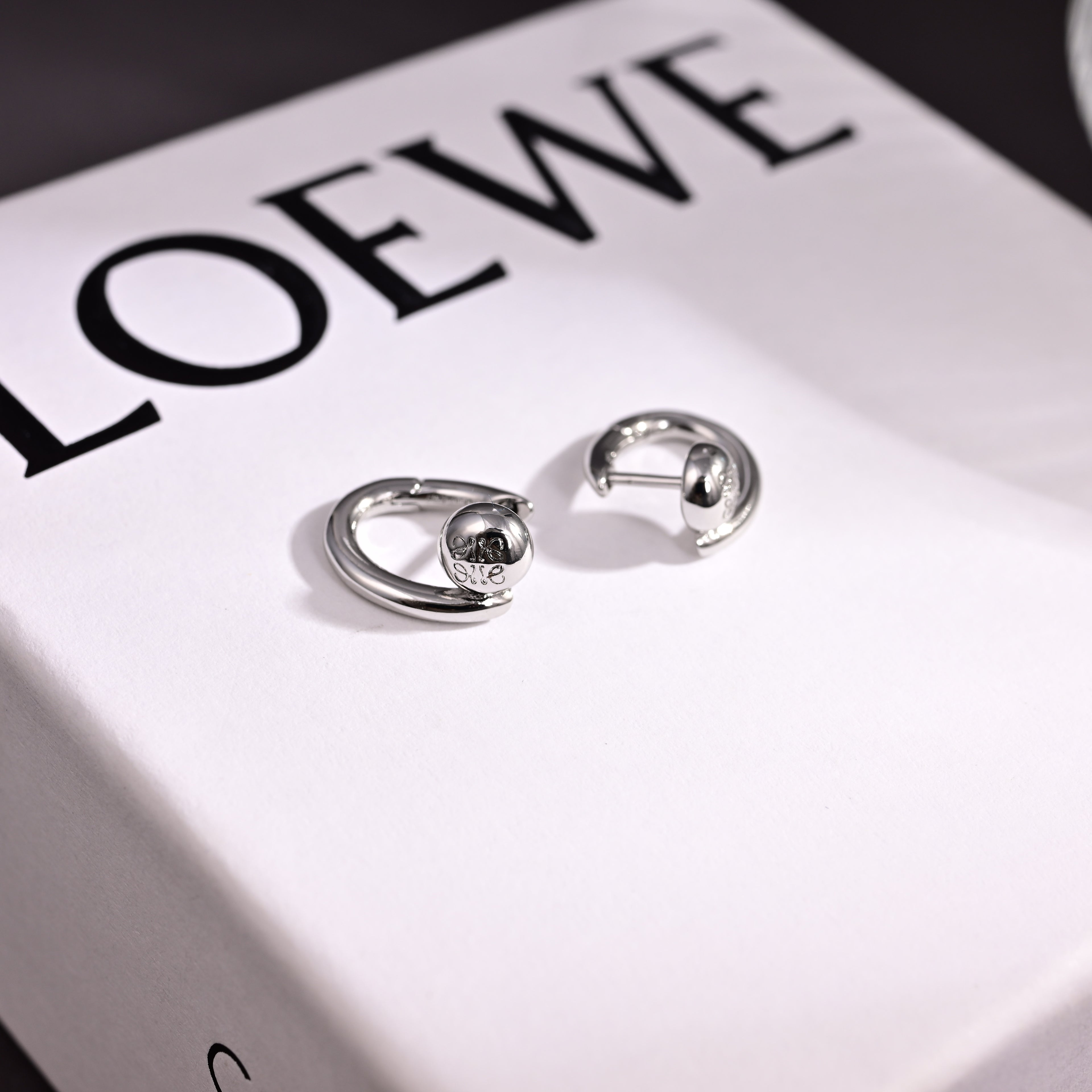 LW Sculptural Statement Earrings