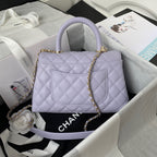 Mini Top Handle Flap Bag (𝑐𝑜𝑐𝑜 ℎ𝑎𝑛𝑑𝑙𝑒)