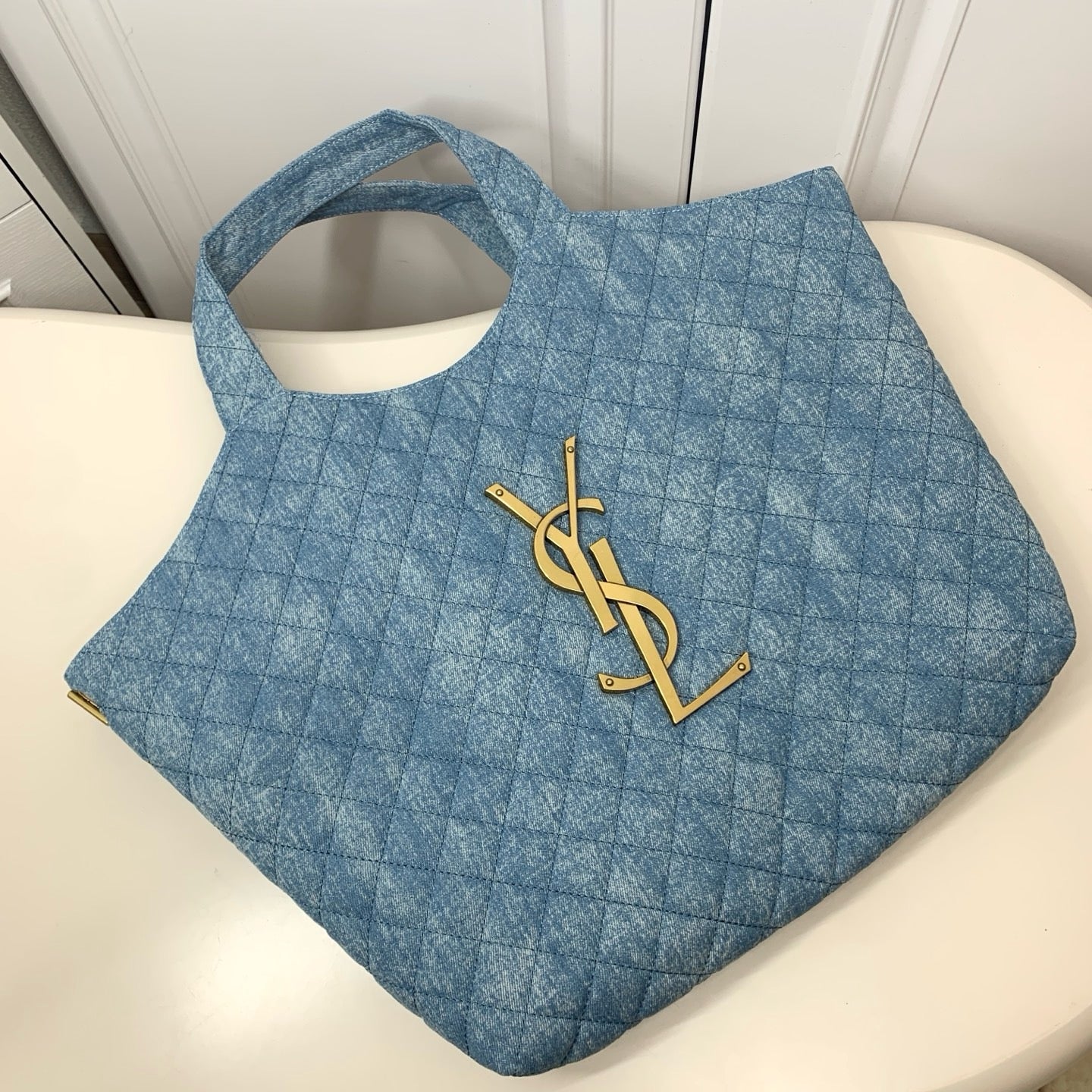 Quilted Oversized Tote Bag – Style 8019