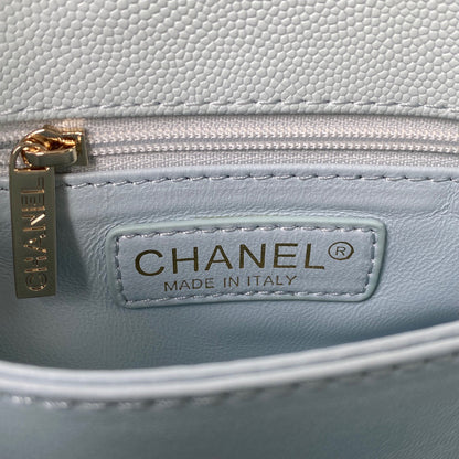 Mini Top Handle Flap Bag (𝑐𝑜𝑐𝑜 ℎ𝑎𝑛𝑑𝑙𝑒)