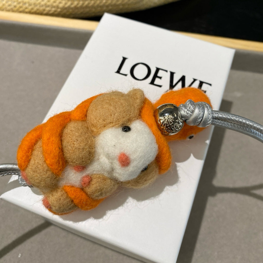 New Arrival – Felt & Leather Squid Charm