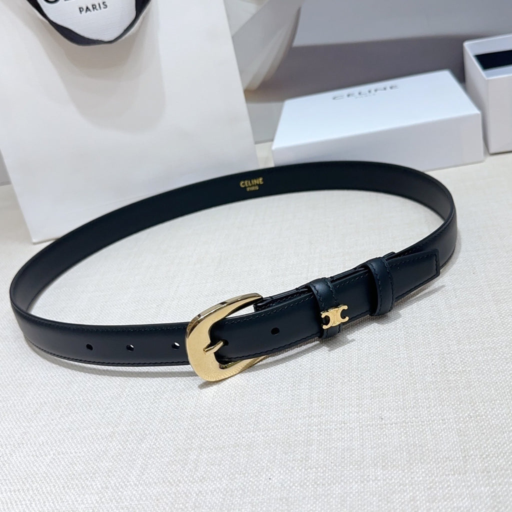 Double-Sided Leather Belt | 2.5cm