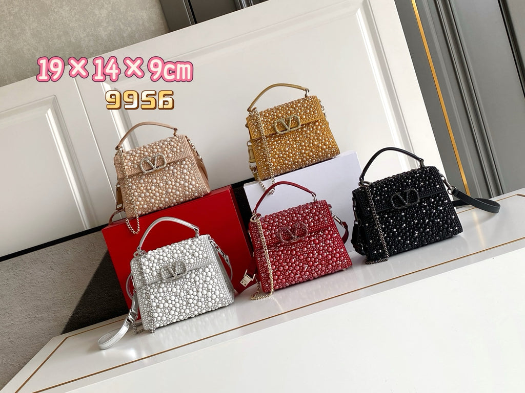 V-SLING Mini Crystal Bag | 9956 MTX