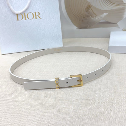 Slim Reversible Leather Waist Belt – 2.0cm