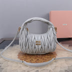 Premium Quilted Soft Leather Shoulder Bag – JY