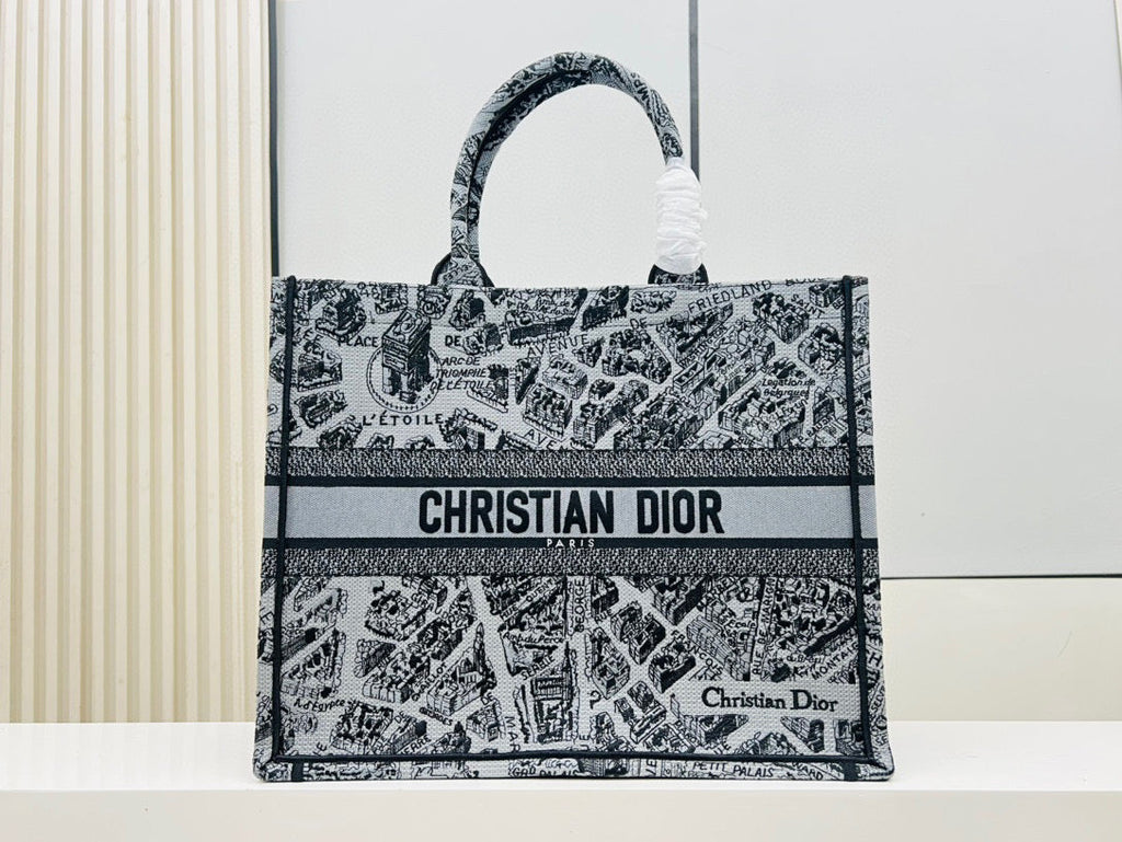 D Book Tote (MAP TOTE )