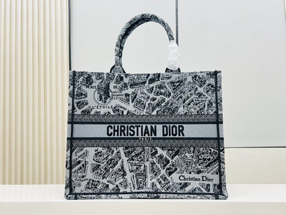 D!or Book Tote (MAP TOTE )