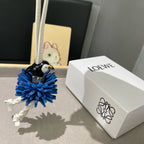 Beaded Leather Goldfish Charm 🐟