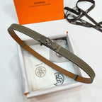 Slim Leather Waist Belt – Adjustable Fit