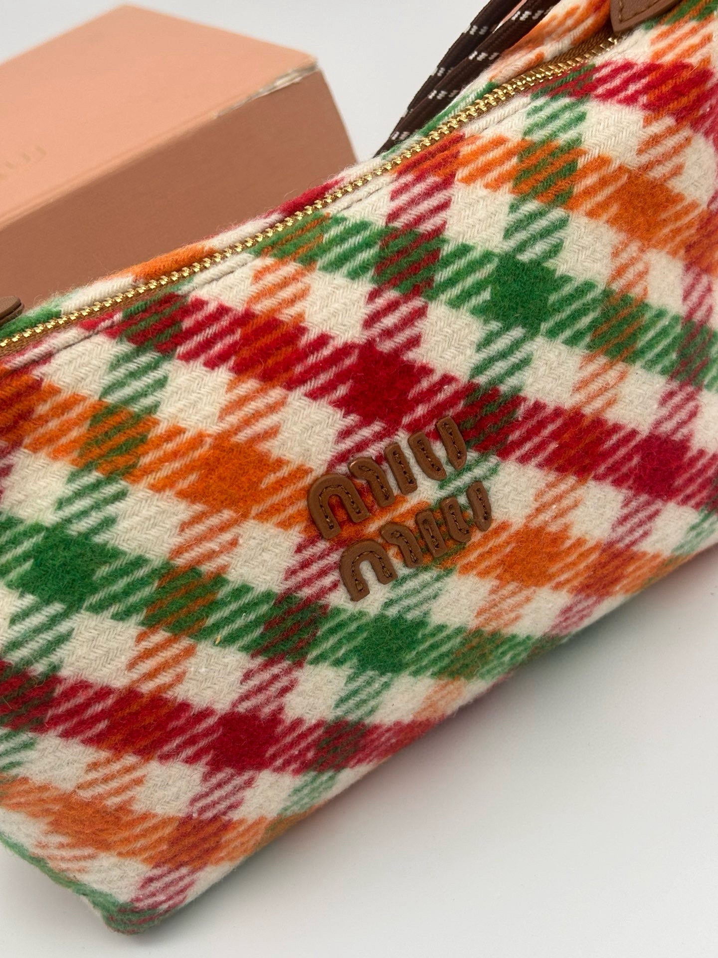 Plaid Mini Lunch Box Bag – Autumn/Winter Limited Edition