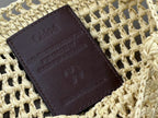Handcrafted Raffia & Leather Tote  (Premium Quality)