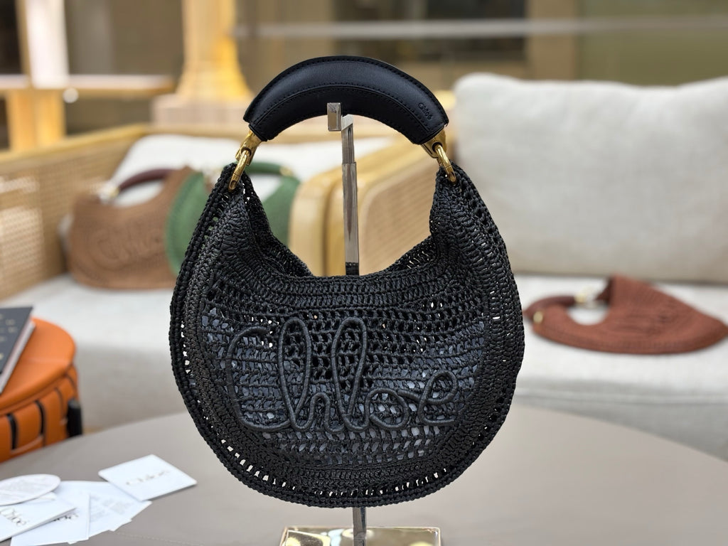 Summer Banana Woven Shoulder Bag  (Premium Quality)