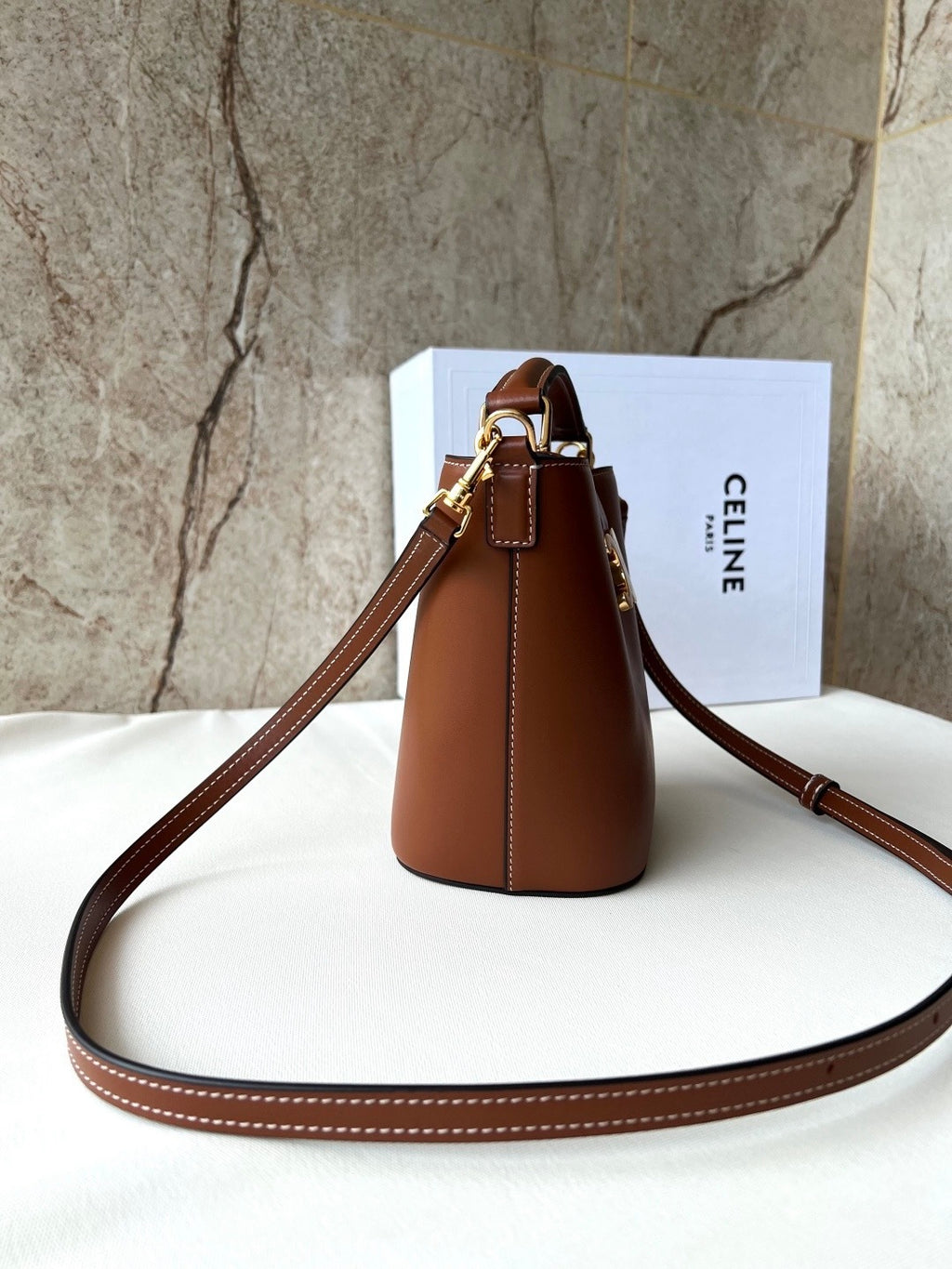Louise Mini Bucket Bag (Premium Quality )