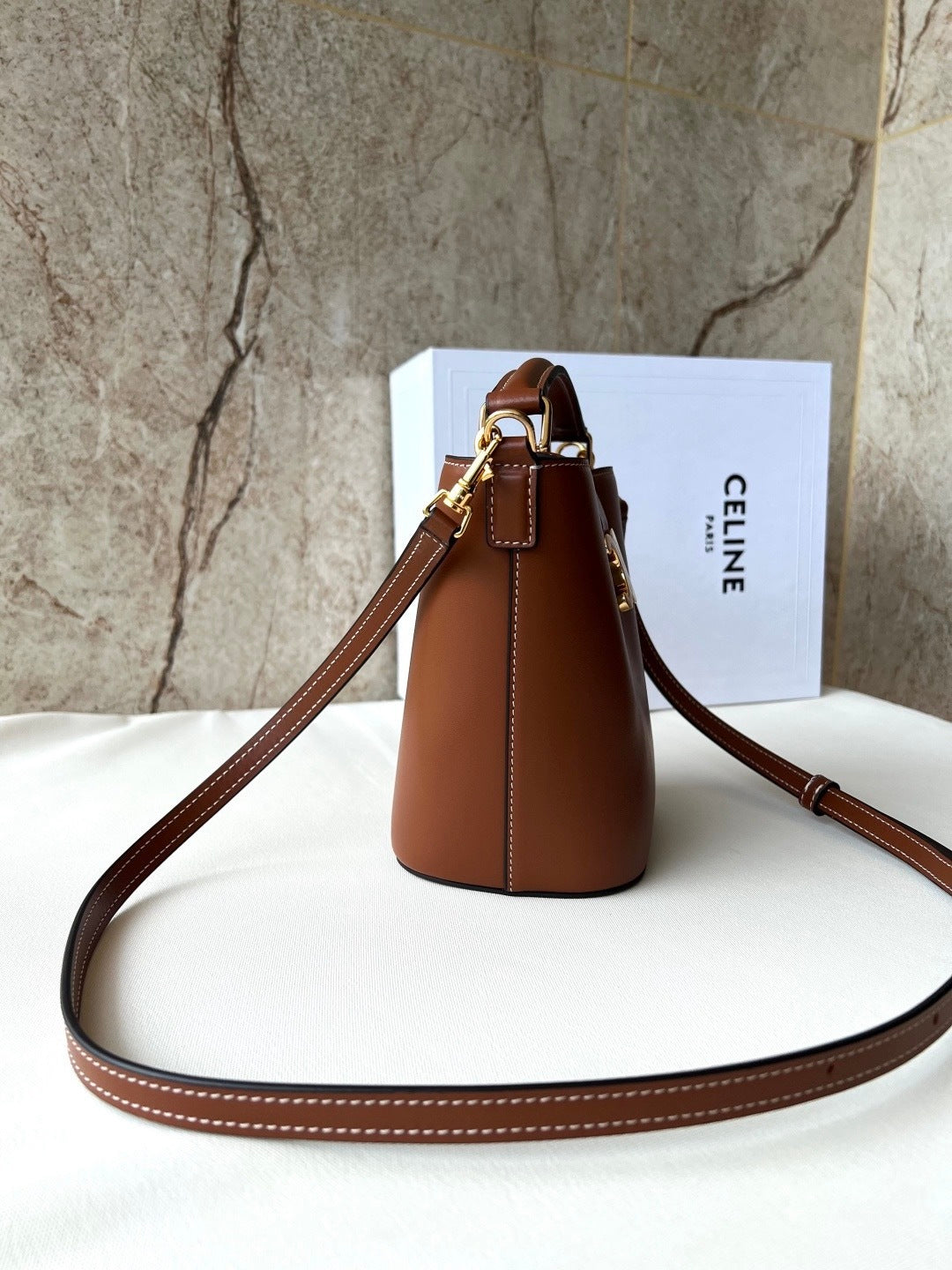 Louise Mini Bucket Bag (Premium Quality )