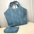 Quilted Oversized Tote Bag – Style 8019