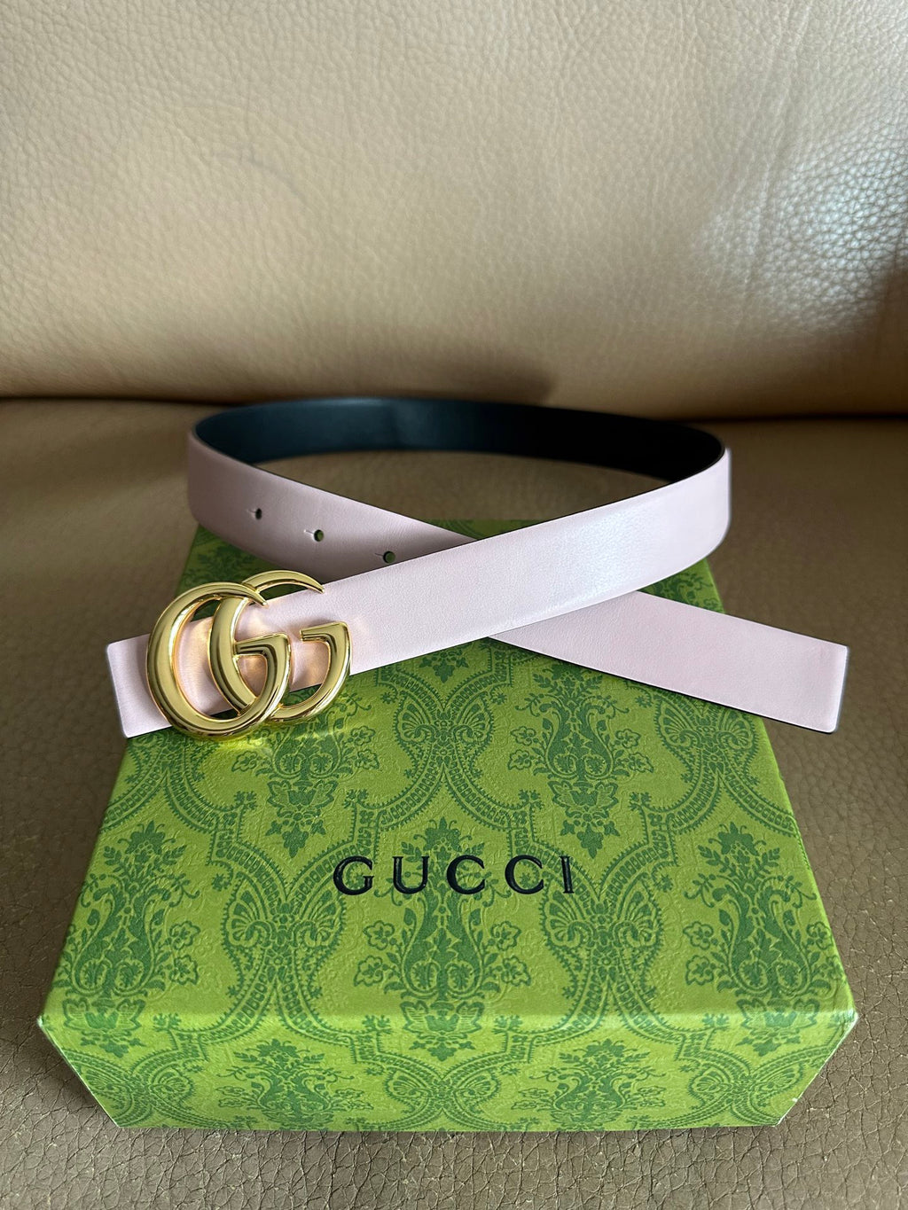 Double Letter Reversible Belt
