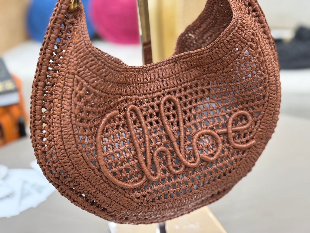 Summer Banana Woven Shoulder Bag  (Premium Quality)