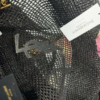 ICARE Woven Raffia Logo Tote (Premium Quality )