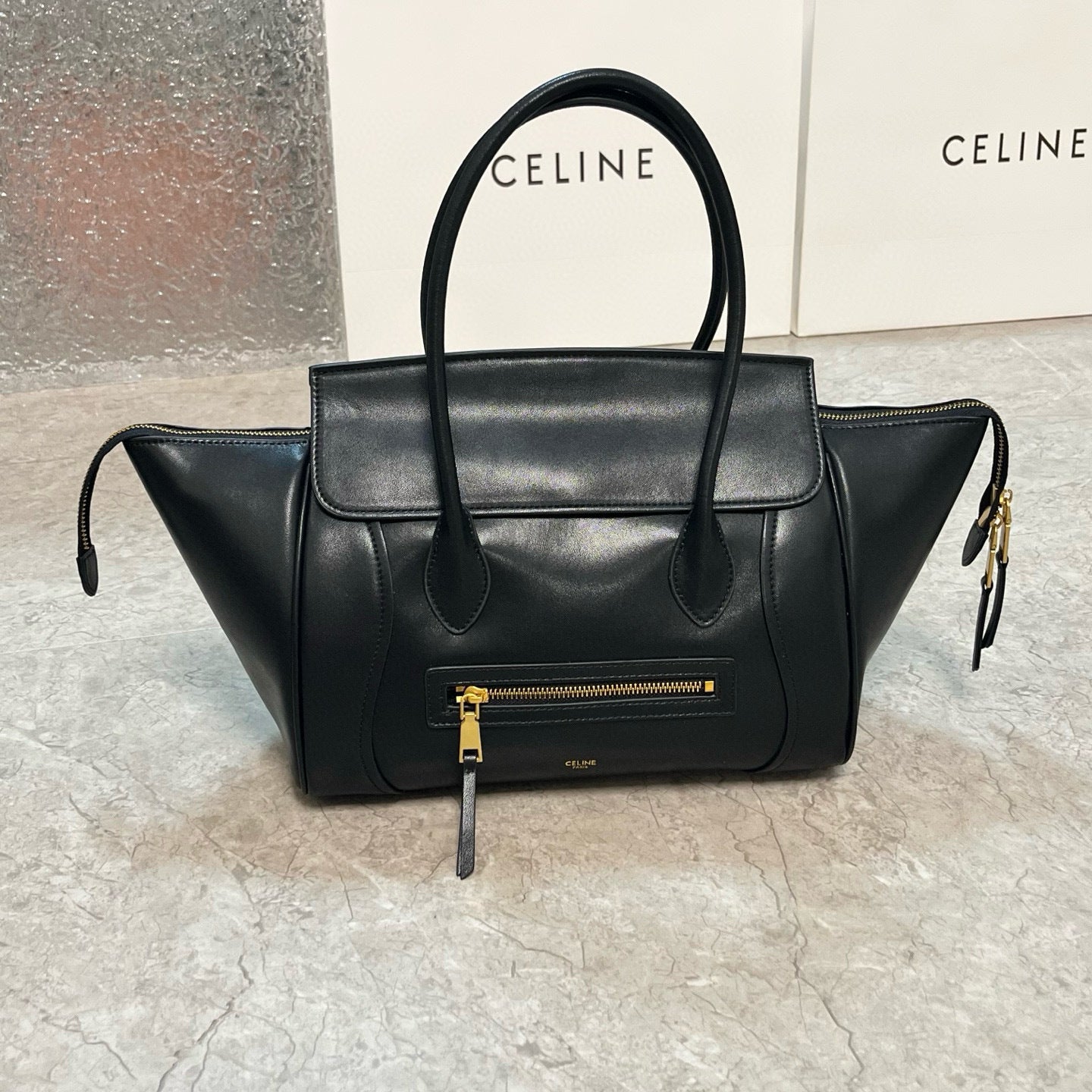 Spring Structured Tote (Smile Bag)