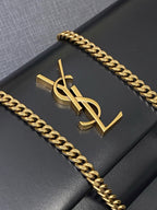 Premium Black Leather Sunset Box Clutch