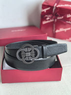 Classic Dual-Ring Buckle Belt — 35mm