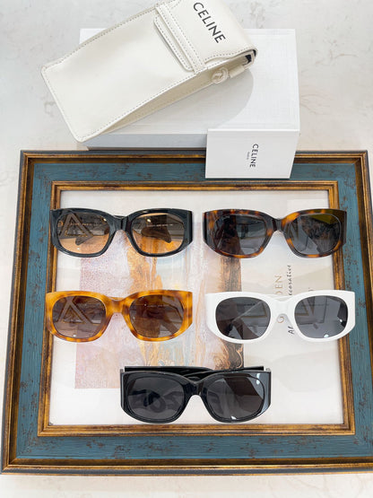 CE*L*NE TRIOMPHE XL 01 SUNGLASSES IN ACETATE