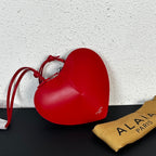 Heart-Shaped Crossbody Bag – Elegant &amp; Practical Statement Piece