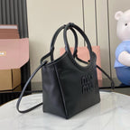 MM IVY Structured Leather Shoulder Bag – JC