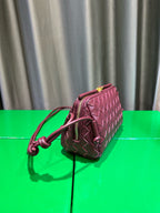 Woven Leather Concert Pouch