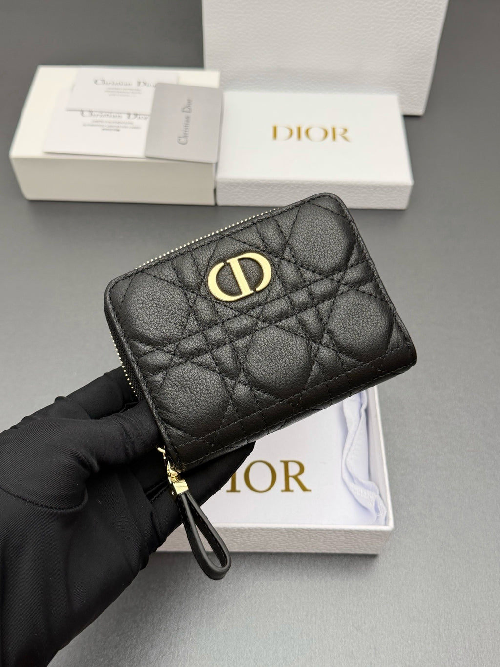 Cato Glycine Quilted Leather Wallet  (Premium Quality )