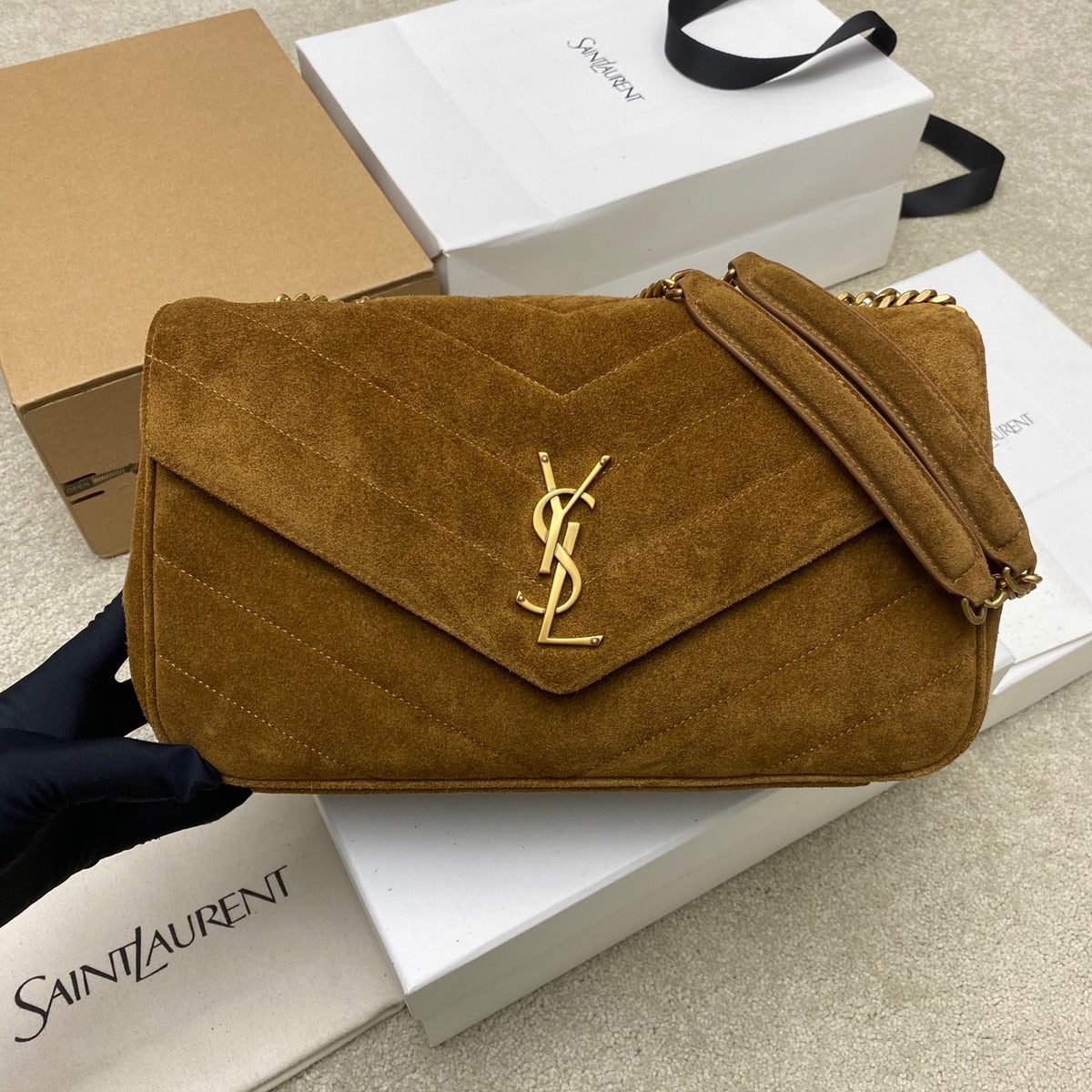 LouLou Suede Bag |Premium Quality|