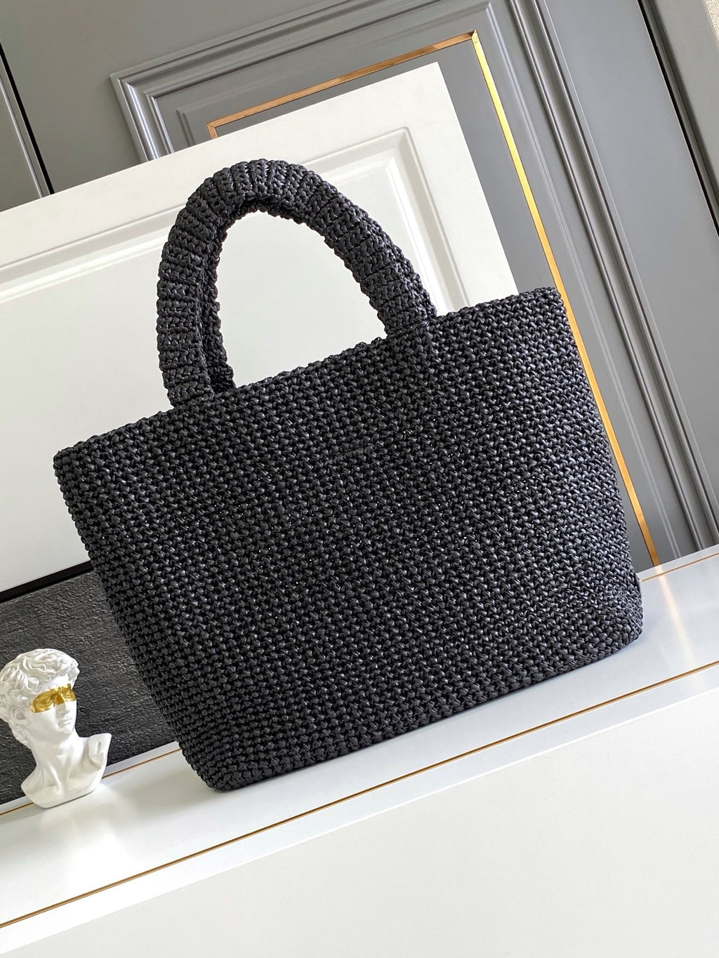 Raffia Woven Tote Bag | Large | Premium Quality |